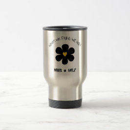 Wenn wir kämpfen gewinnen reisebecher