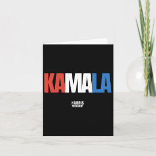 Wenn wir kämpfen, gewinnen wir Kamala Harris für P Karte