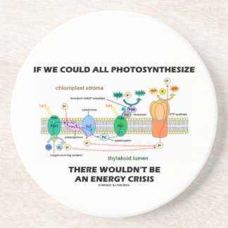 Wenn wir könnten, alles würde Photosynthesize Untersetzer