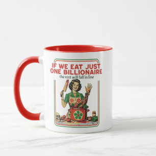 wenn wir nur einen Milliardär essen Tasse