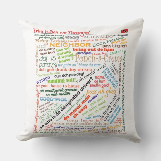 Wenn wir Parangin's Kissen (Vorderseite)