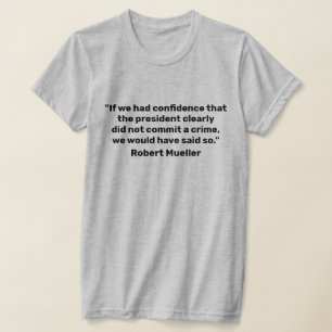 "Wenn wir Vertrauen hätten" Müller Zitat T - Shirt
