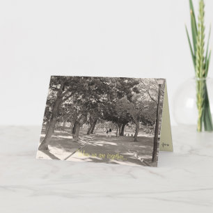 Wenn wir zusammen sind, liebe ich dich Grußkarte Karte