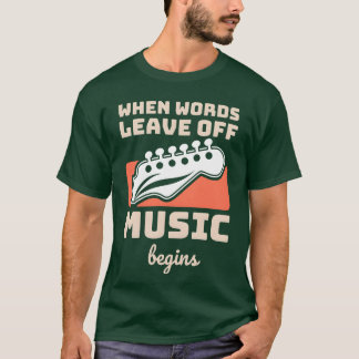 Wenn Wort lustig aufhört T-Shirt