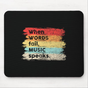 Wenn Wörter Niedlich fallen Herbst Erntedank Mousepad