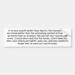 Wenn YE-Liebereichtum besser als Freiheit, das Autoaufkleber