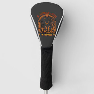 Wenn Zombies uns jagen, stolpere ich über Friedhof Golf Headcover