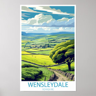 Wensleydale Yorkshire England - Geschenke Poster
