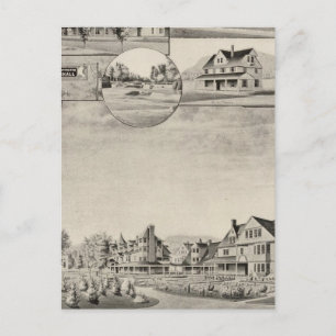 Wentworth Hall, Hütten Postkarte