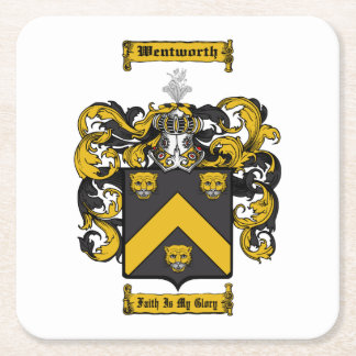 Wentworth Rechteckiger Pappuntersetzer