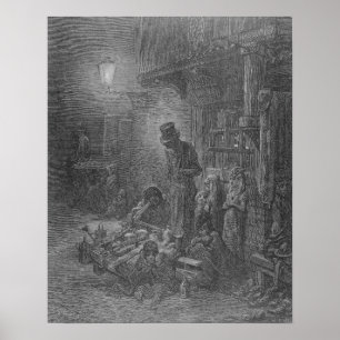 Wentworth Street, Whitechapel, aus "London Poster