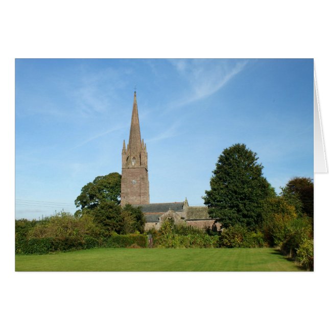 Weobley Kirche (Vorderseite (Horizontal))