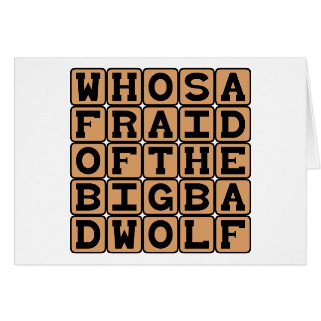 Wer Angst vor dem großen schlechten Wolf hat, Kind (Vorderseite (Horizontal))