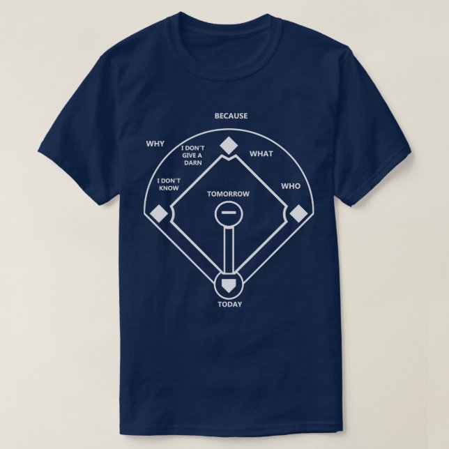Wer auf der ersten Baseball Liebe Funny Classic T-Shirt (Design vorne)