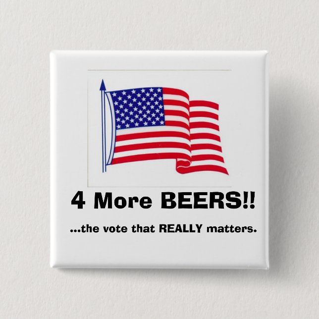 Wer benötigt einen Präsidenten?!? Button (Vorderseite)