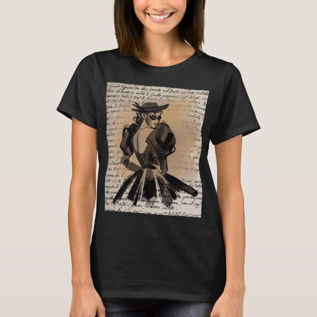 Wer bin ich? -Fashionista-T - Shirt (Vorderseite)