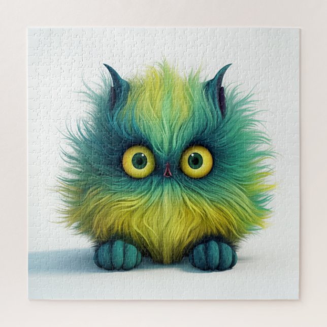 Wer bin ich? Owl Fantasy Creature Puzzle (Vertikal)