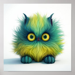 Wer bin ich? Owl Fantasy-Kreatur Poster