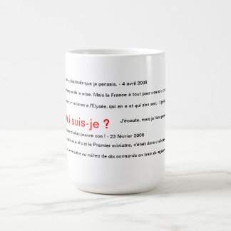 Wer bin ich? Sarkozy Tasse