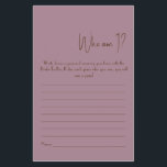 Wer bin ich? Showspiel-Flyer Flyer<br><div class="desc">Machen Sie es sich selbst,  indem Sie Ihren Text hinzufügen. Um auf erweiterte Editierwerkzeuge zuzugreifen,  gehen Sie bitte zu "Personalisieren",  scrollen Sie nach unten und drücken Sie den Link "Weitere Anpassungen vornehmen". Klicken Sie für weitere passende Designs auf den Link "Andere Produkte aus dieser Sammlung".</div>