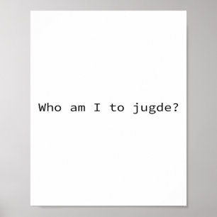 Wer bin ich, um Funny zu urteilen? Poster