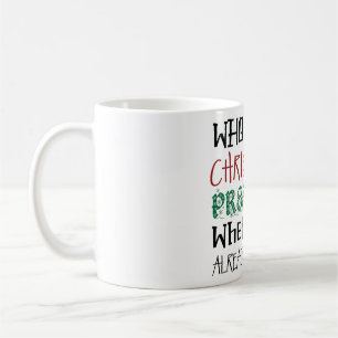 Wer braucht Geschenke, wenn du mich und Morgenkaff Kaffeetasse