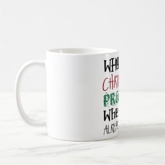 Wer braucht Geschenke, wenn du mich und Morgenkaff Kaffeetasse