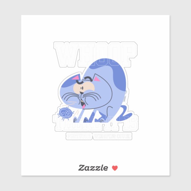 Wer da ist es? aufkleber (Blatt)