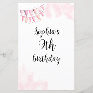 Wer das beste Geburtstagskamerad kennt - Rosa