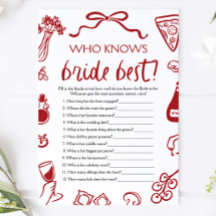 Wer das Bride Best Brautparty Game kennt