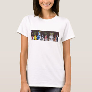Wer das ganze Party Snacks T - Shirt gegessen hat