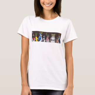 Wer das ganze Party Snacks T - Shirt gegessen hat