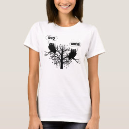 Wer das Grammatik-Spaß-Eulen T-Shirt