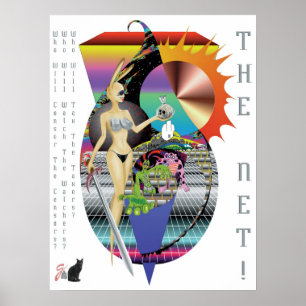 Wer? Das Netz! Poster