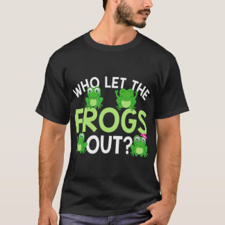 Wer den Frösche aus dem Funny Frog Lasse liebt MM  T-Shirt