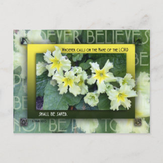 Wer den Namen anruft Postkarte