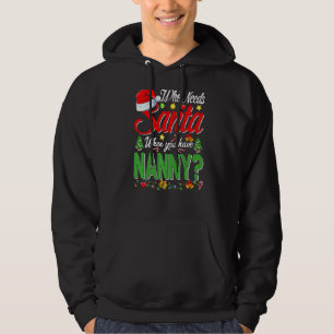 Wer den Weihnachtsmann braucht, wenn man Weihnacht Hoodie