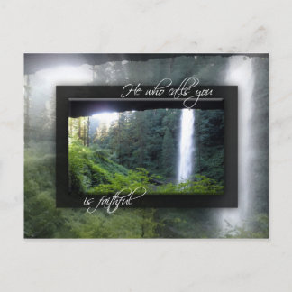 Wer dich nennt postkarte