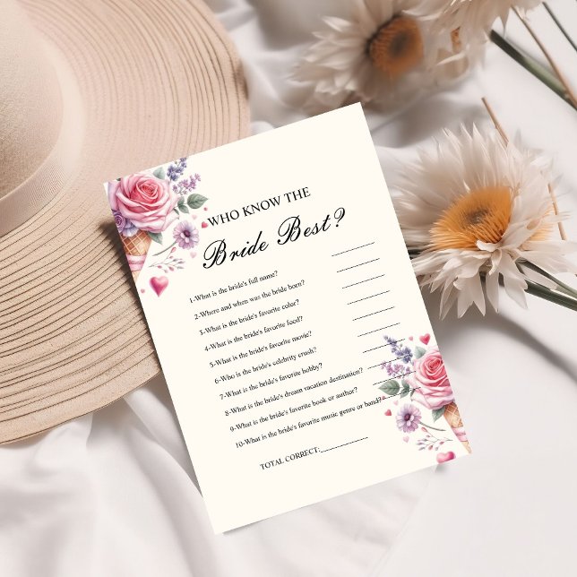 Wer die Braut kennt das beste Brautparty-Spiel Car Einladung (Von Creator hochgeladen)