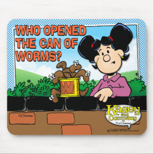 Wer die Dose der Würmer öffnete Mousepad