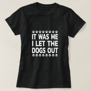 "Wer die Hunde draußen Lasse" Parodie - Funny Dog T-Shirt