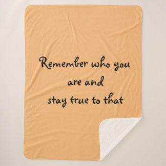 Wer du bist sherpadecke