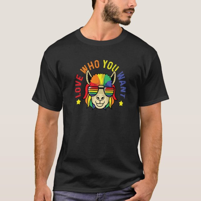 Wer du schwul oder lesbisch Will T-Shirt (Vorderseite)