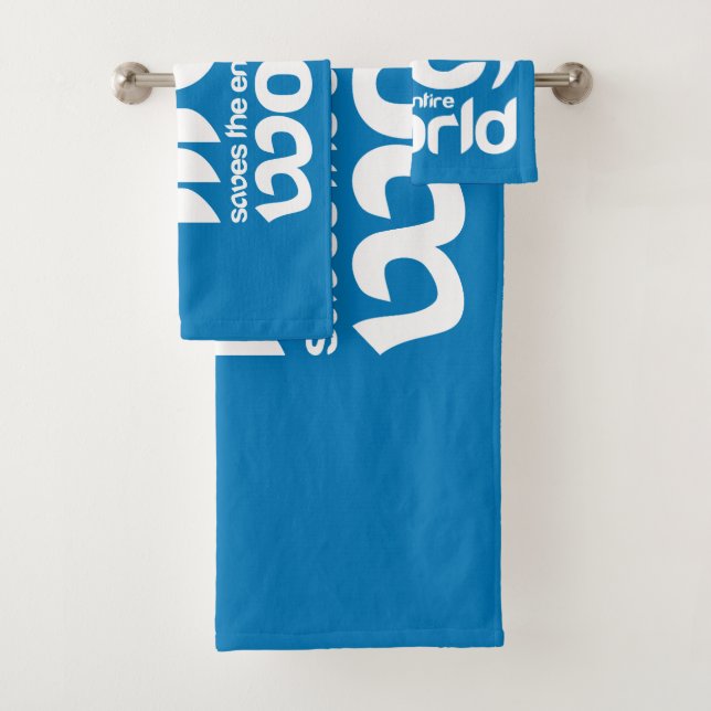 Wer ein Leben rette Badhandtuch Set (Insitu)