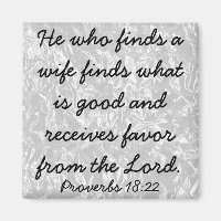 Wer eine Ehefrau-Bibelverse Sprichwörter findet 18