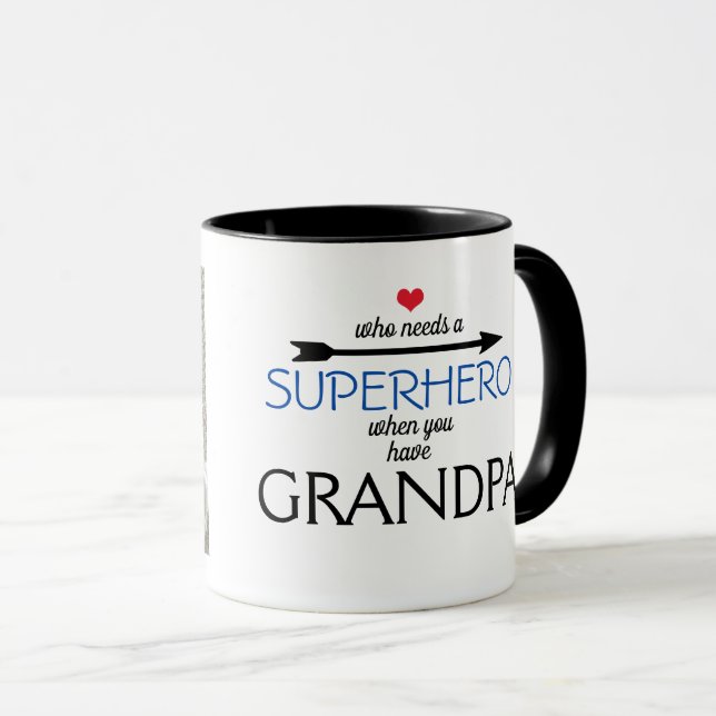 Wer einen SUPERHERO benötigt, wenn Sie Tasse (VorderseiteRechts)