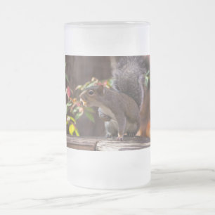 Wer geht dort Mattierte Tasse? Mattglas Bierglas