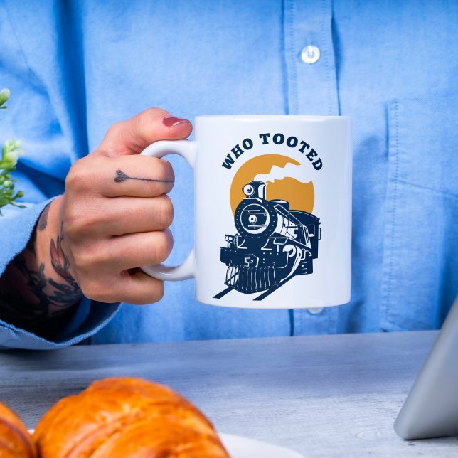 Wer getootet hat, Triebfahrzeugführer und Triebzug Kaffeetasse (Von Creator hochgeladen)