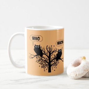 Wer Grammar Owls English Style Spaß Kaffeetasse