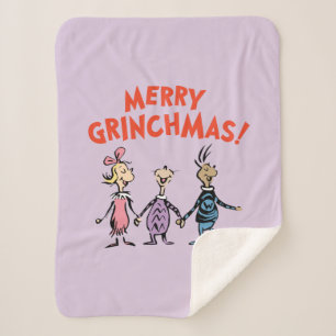 Wer hält Händchen Frohe Grinch Weihnachten Sherpadecke